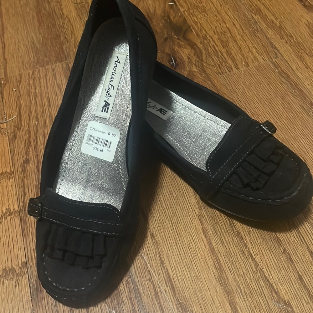 American Eagle Suede Flats.